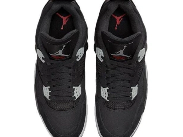Chep Onekick Jordan 4 Retro DH7138-006 SE Black CANVAS 0616